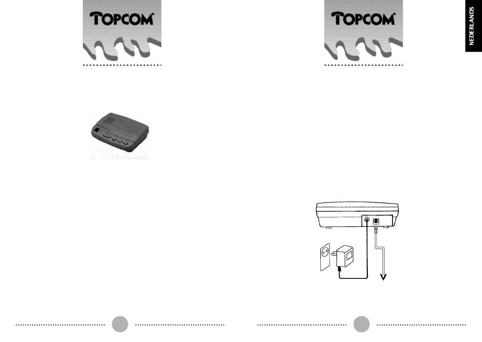 Agia | Topcom AGIA User Manual | Page 4 / 35