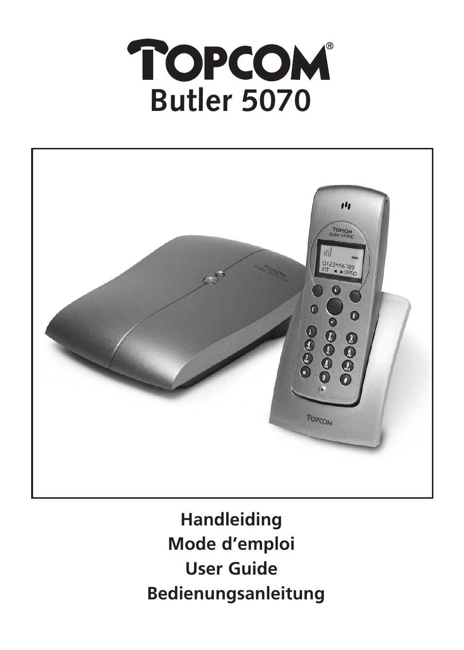 Topcom BUTLER 5070 User Manual | 124 pages