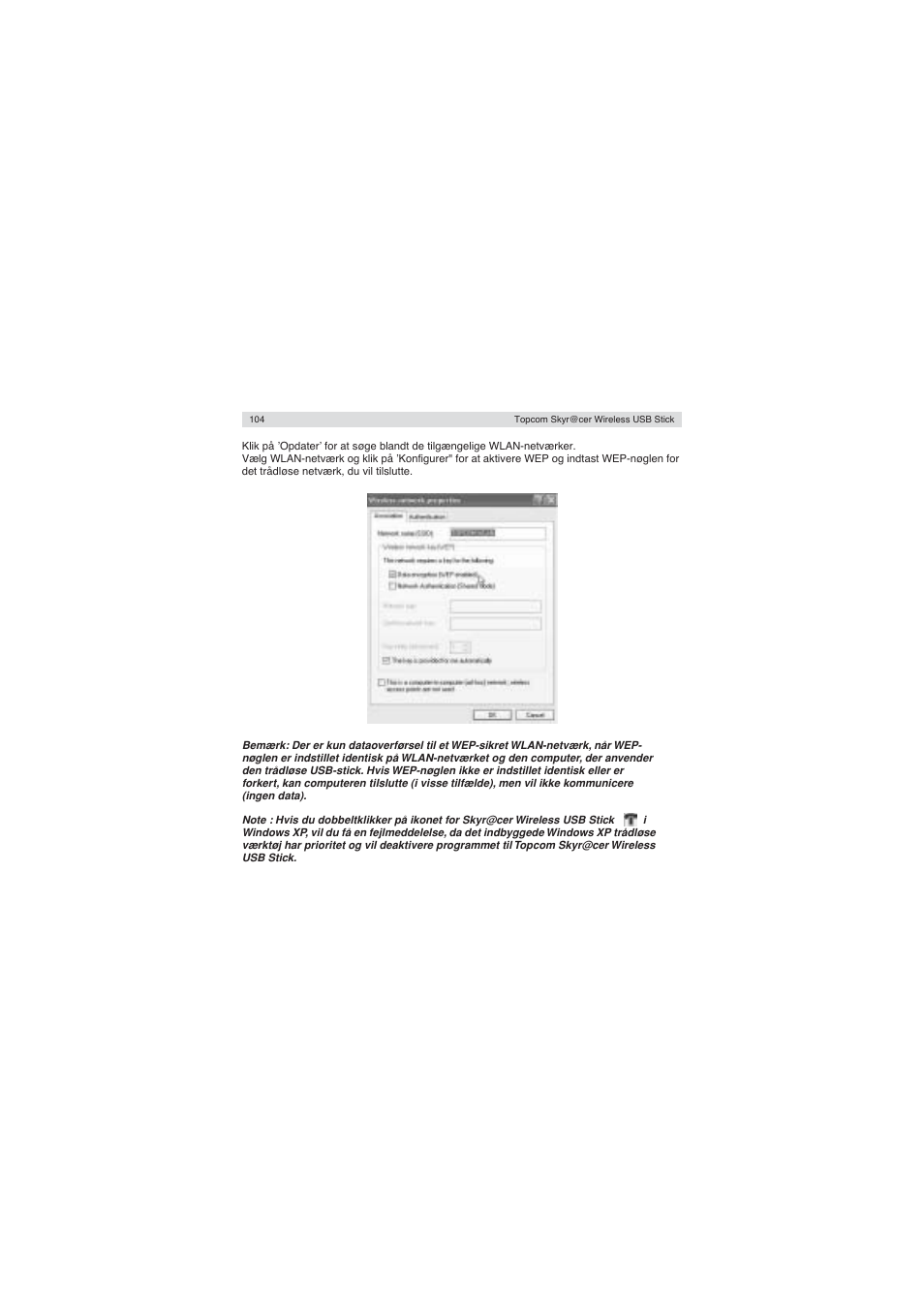 Topcom Wireless USB Stick User Manual | Page 104 / 132