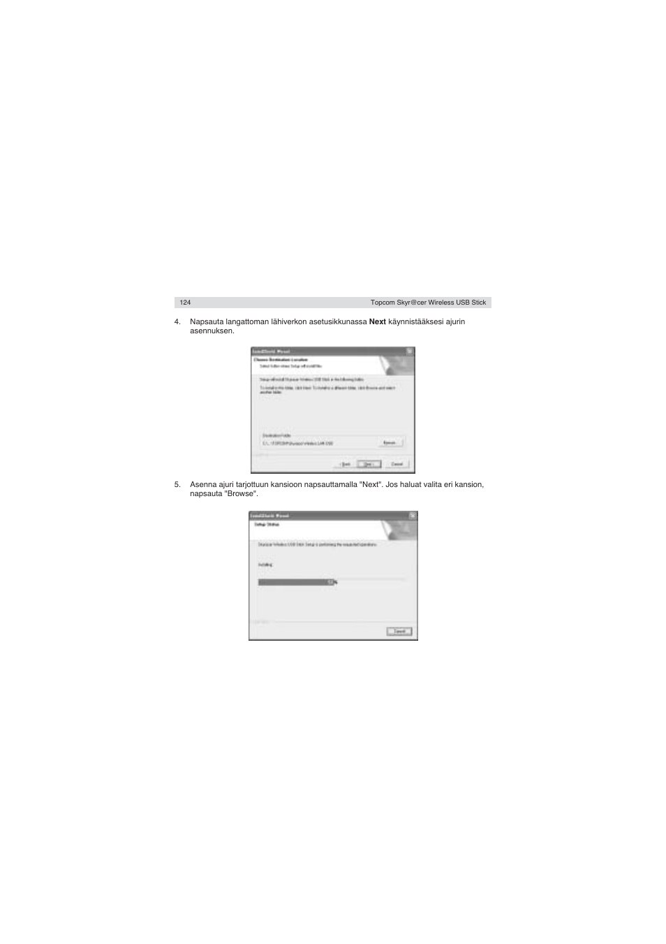 Topcom Wireless USB Stick User Manual | Page 124 / 132