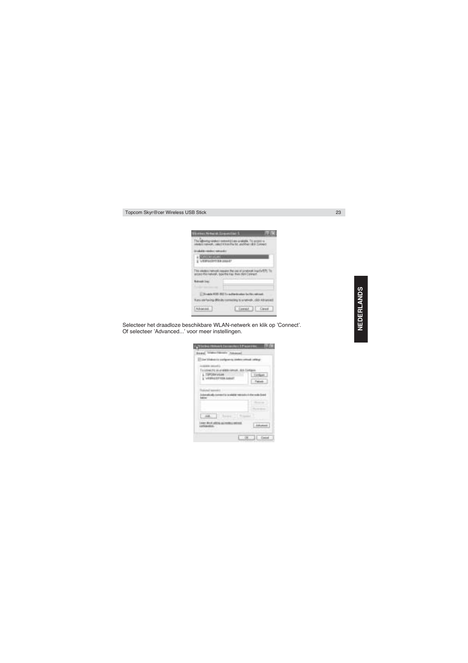 Topcom Wireless USB Stick User Manual | Page 23 / 132