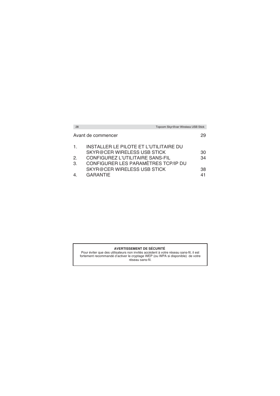 Topcom Wireless USB Stick User Manual | Page 28 / 132