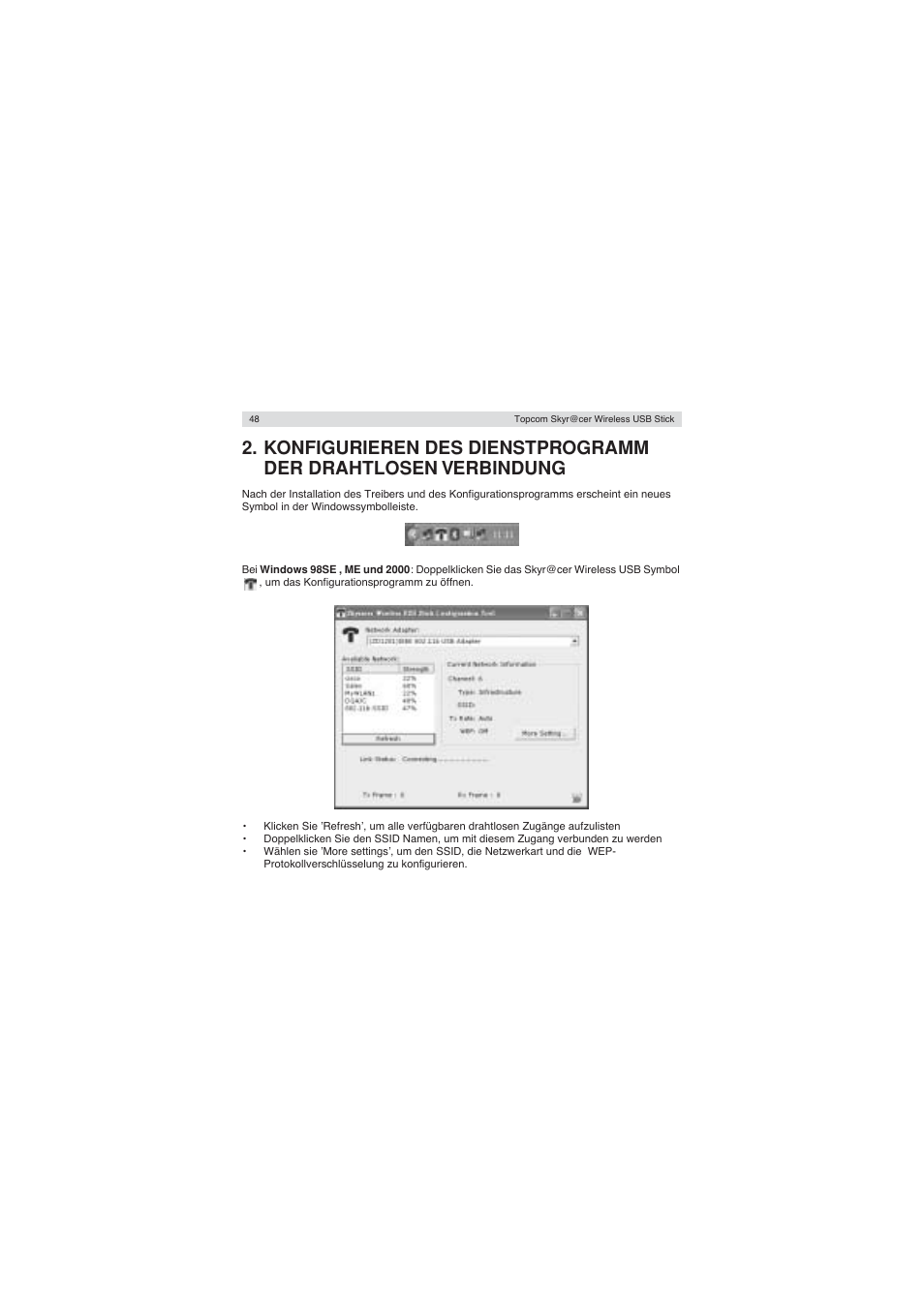 Topcom Wireless USB Stick User Manual | Page 48 / 132