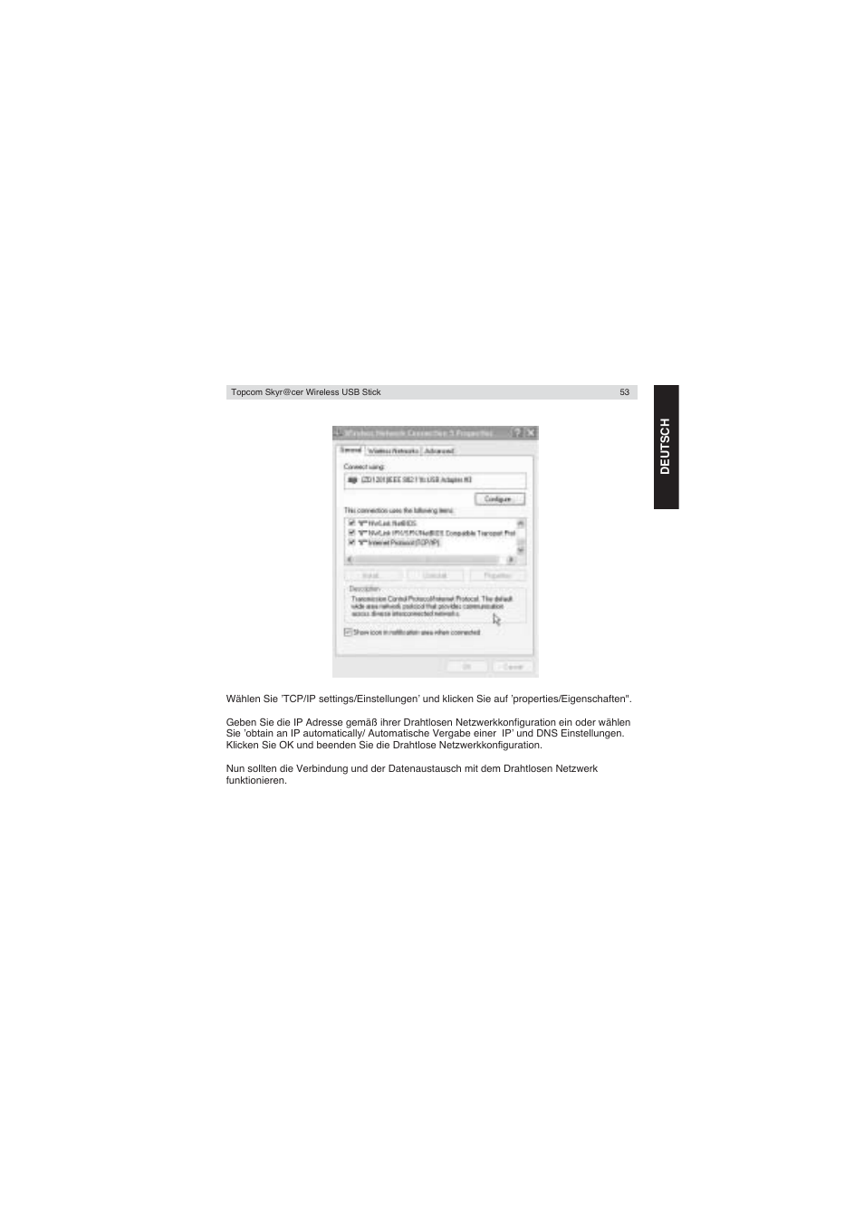 Topcom Wireless USB Stick User Manual | Page 53 / 132