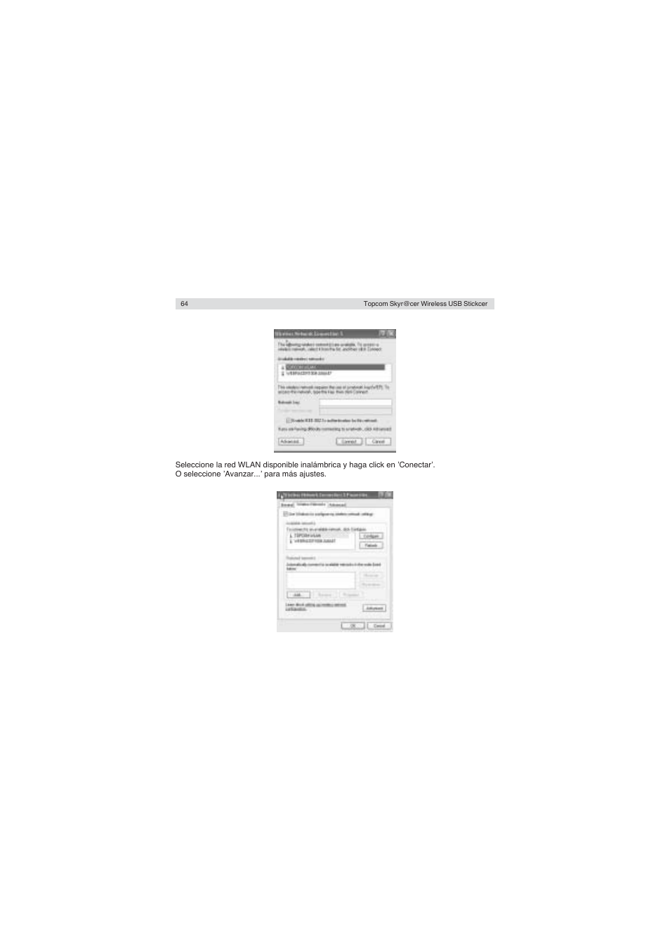 Topcom Wireless USB Stick User Manual | Page 64 / 132