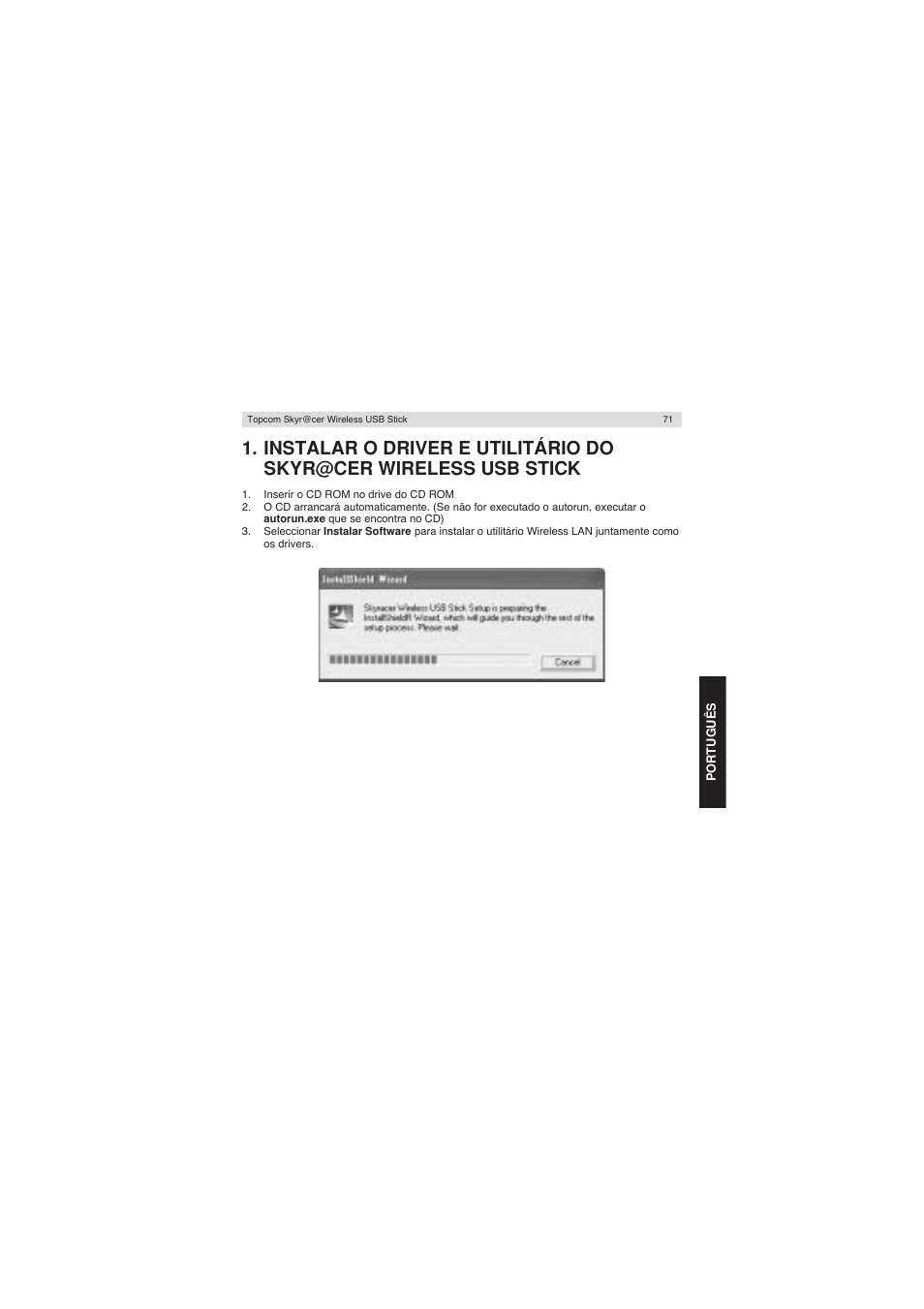 Topcom Wireless USB Stick User Manual | Page 71 / 132