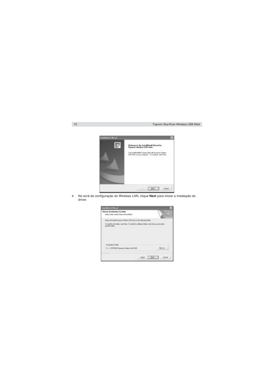 Topcom Wireless USB Stick User Manual | Page 72 / 132