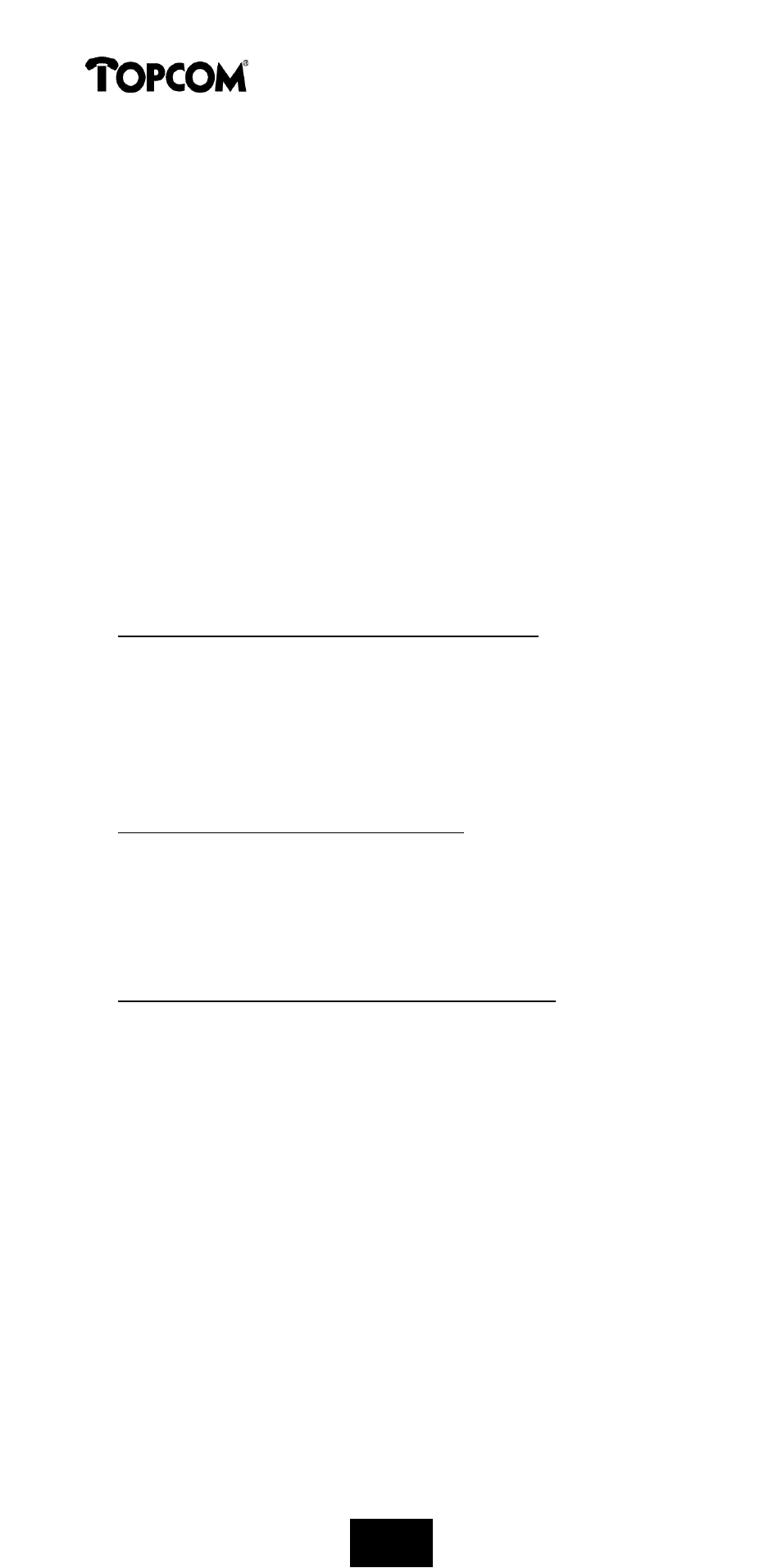 Clipphone 40 | Topcom CLIPPHONE 40 User Manual | Page 18 / 28