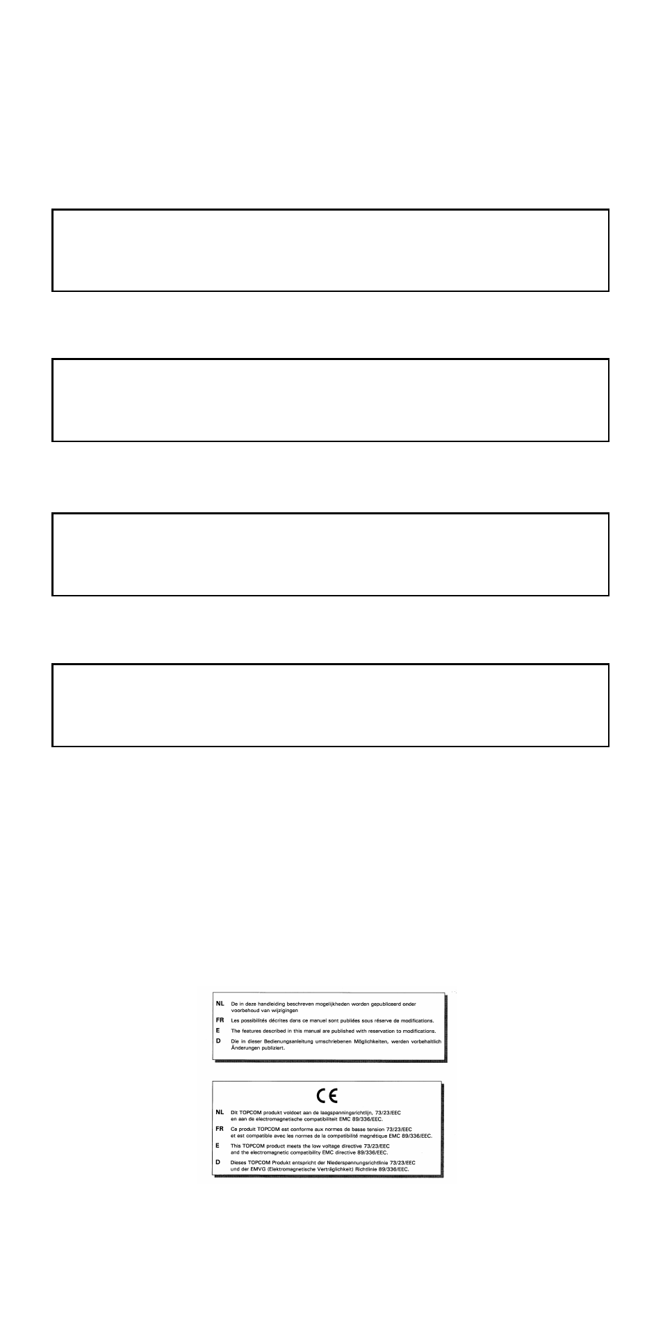 Topcom CLIPPHONE 40 User Manual | Page 2 / 28