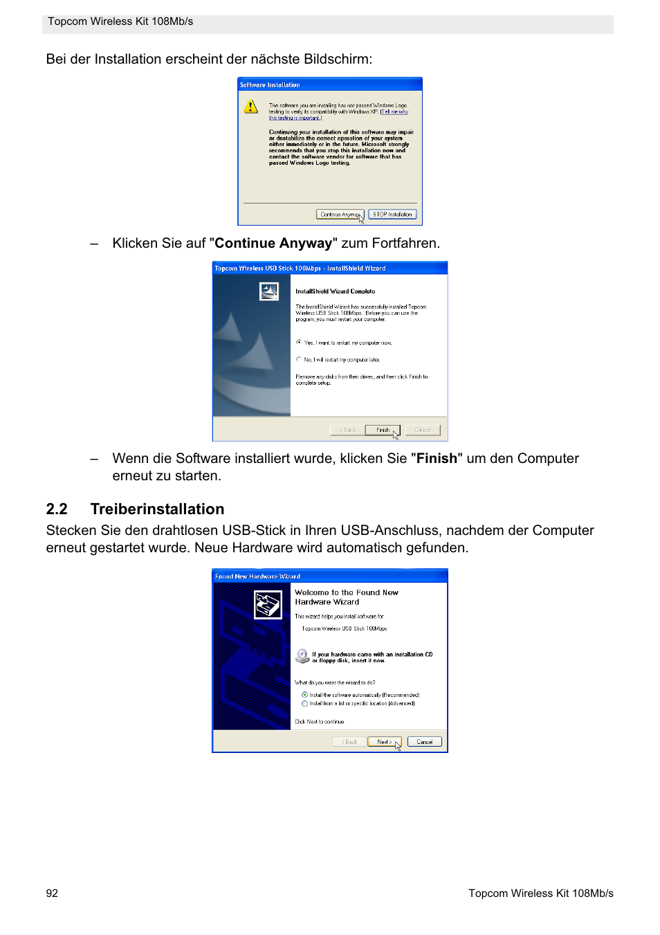 Topcom Wireless Kit 108MBPS User Manual | Page 92 / 100