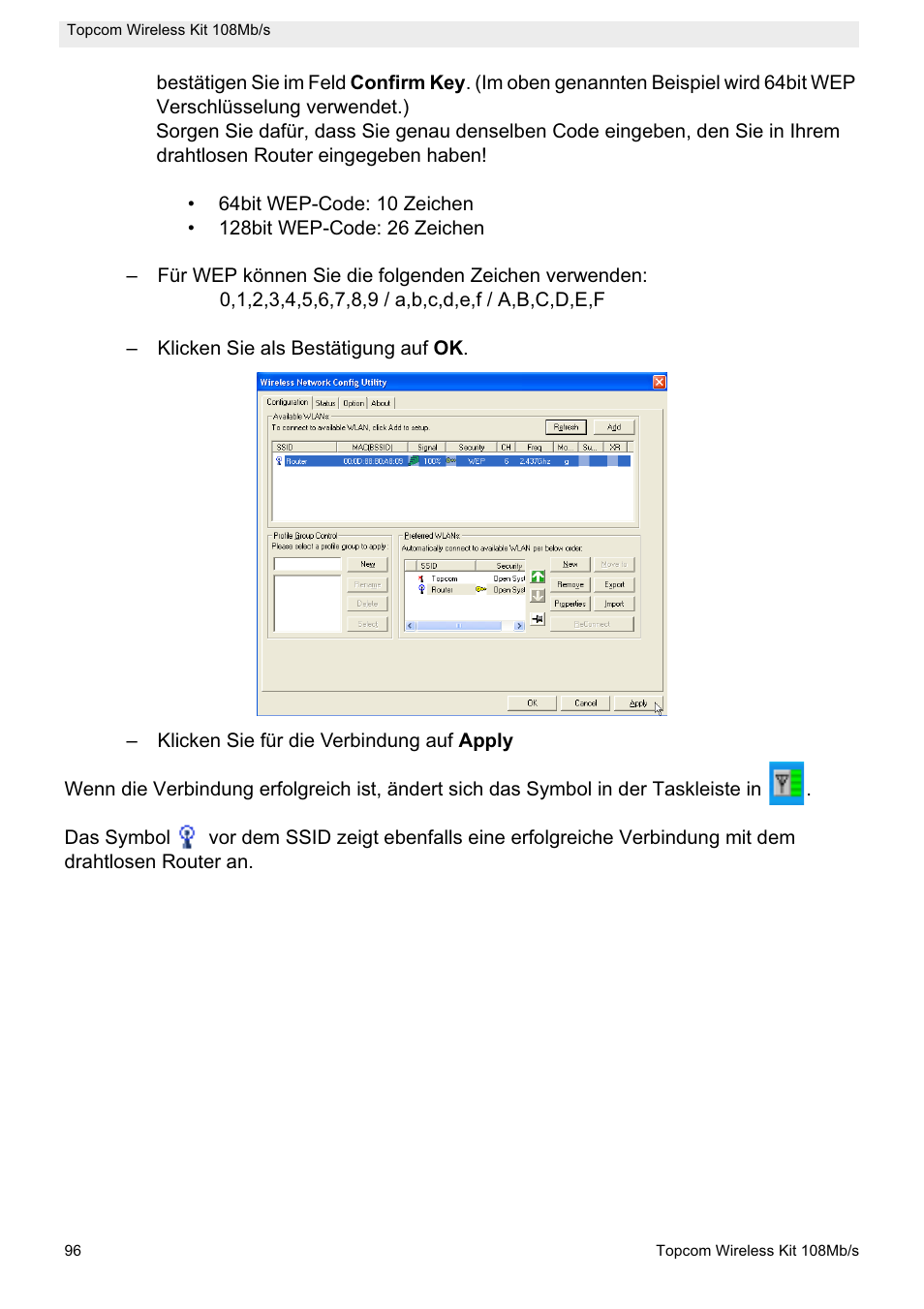 Topcom Wireless Kit 108MBPS User Manual | Page 96 / 100