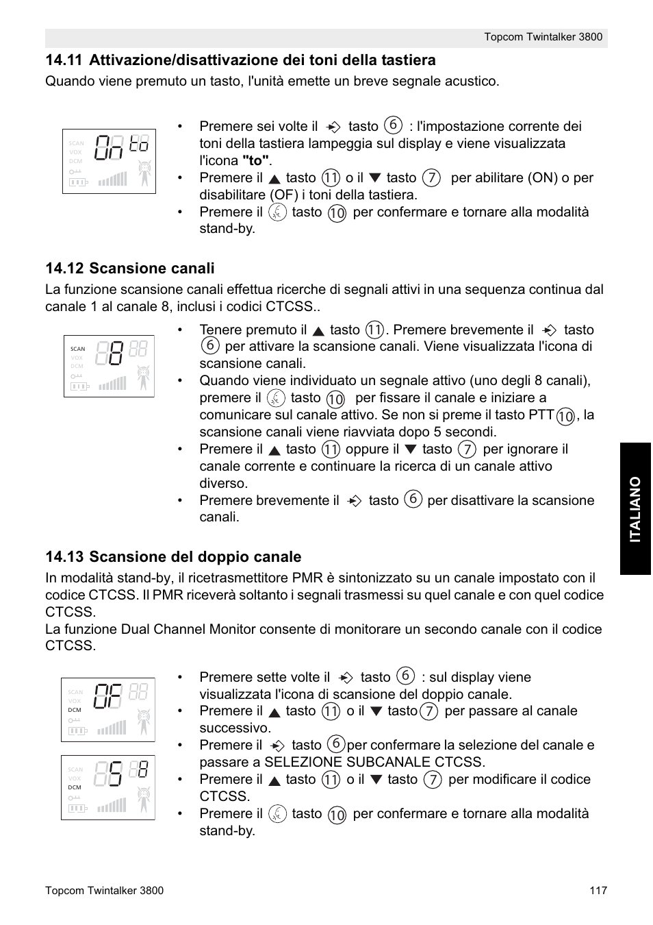 Topcom Twin Talker 3800 User Manual | Page 119 / 188