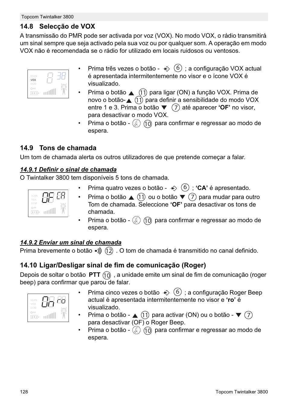 Topcom Twin Talker 3800 User Manual | Page 130 / 188