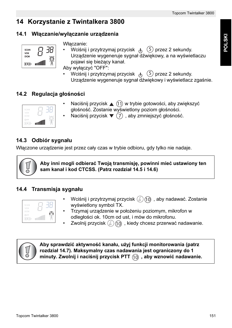 Topcom Twin Talker 3800 User Manual | Page 153 / 188