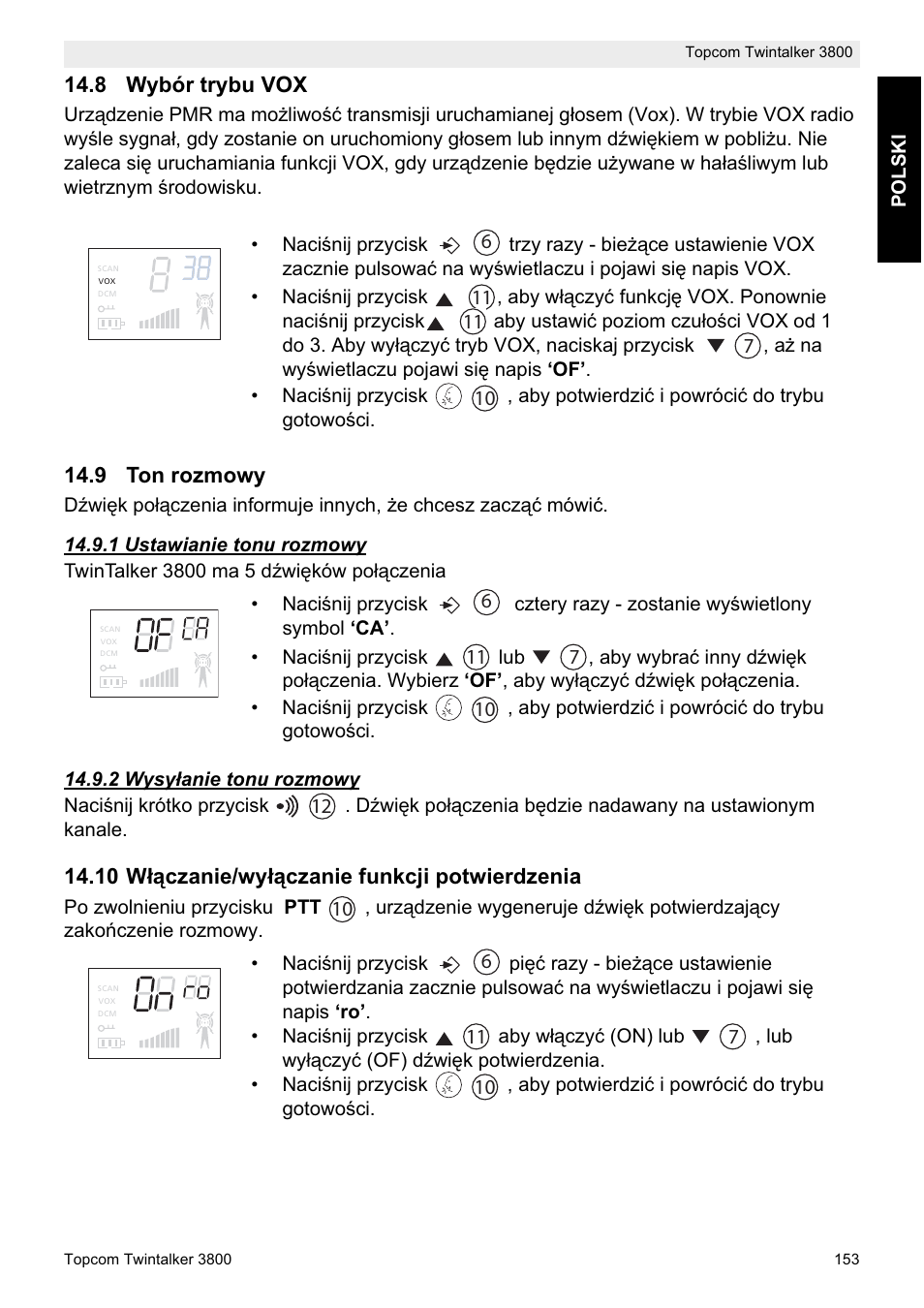 Topcom Twin Talker 3800 User Manual | Page 155 / 188