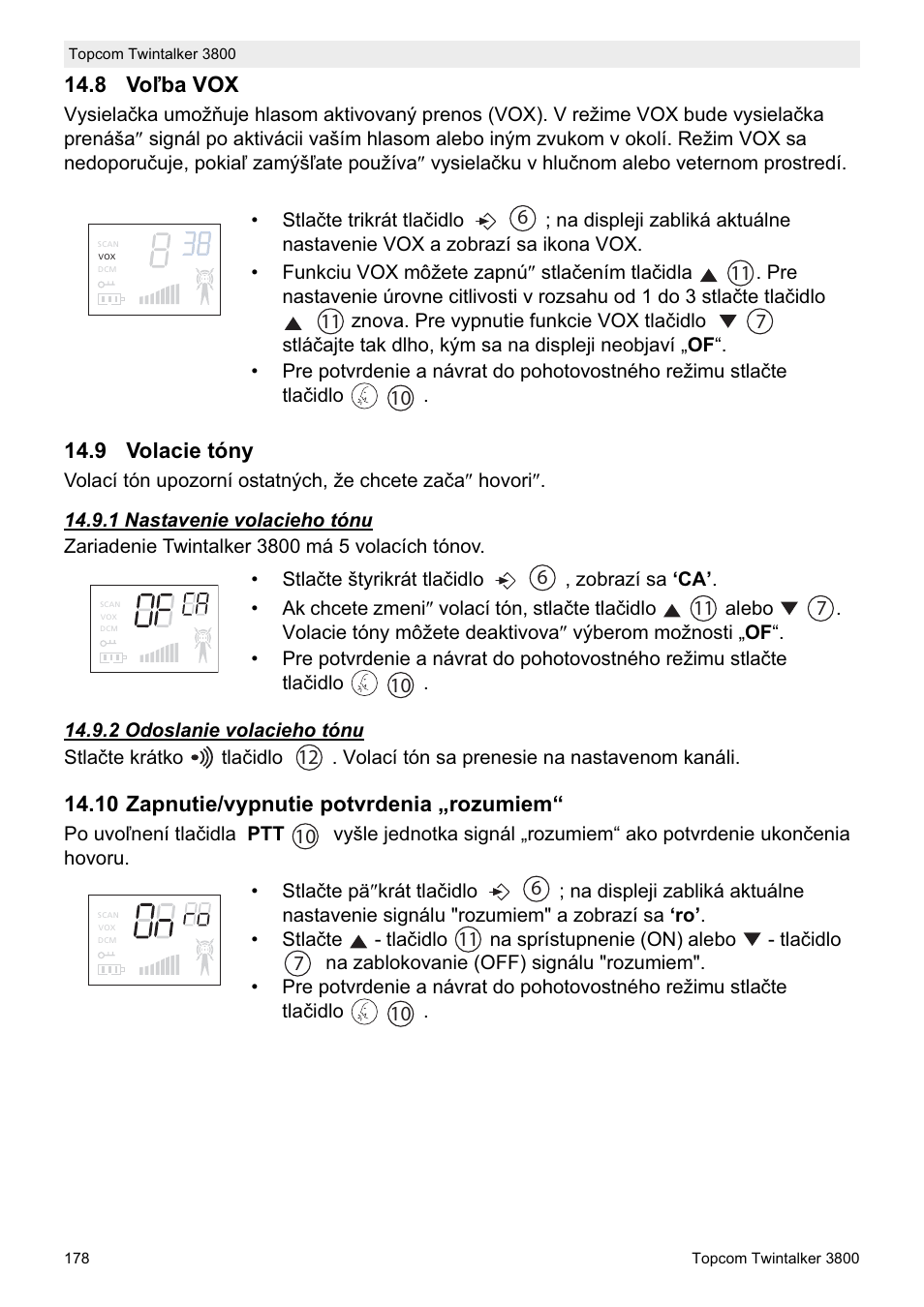 Topcom Twin Talker 3800 User Manual | Page 180 / 188