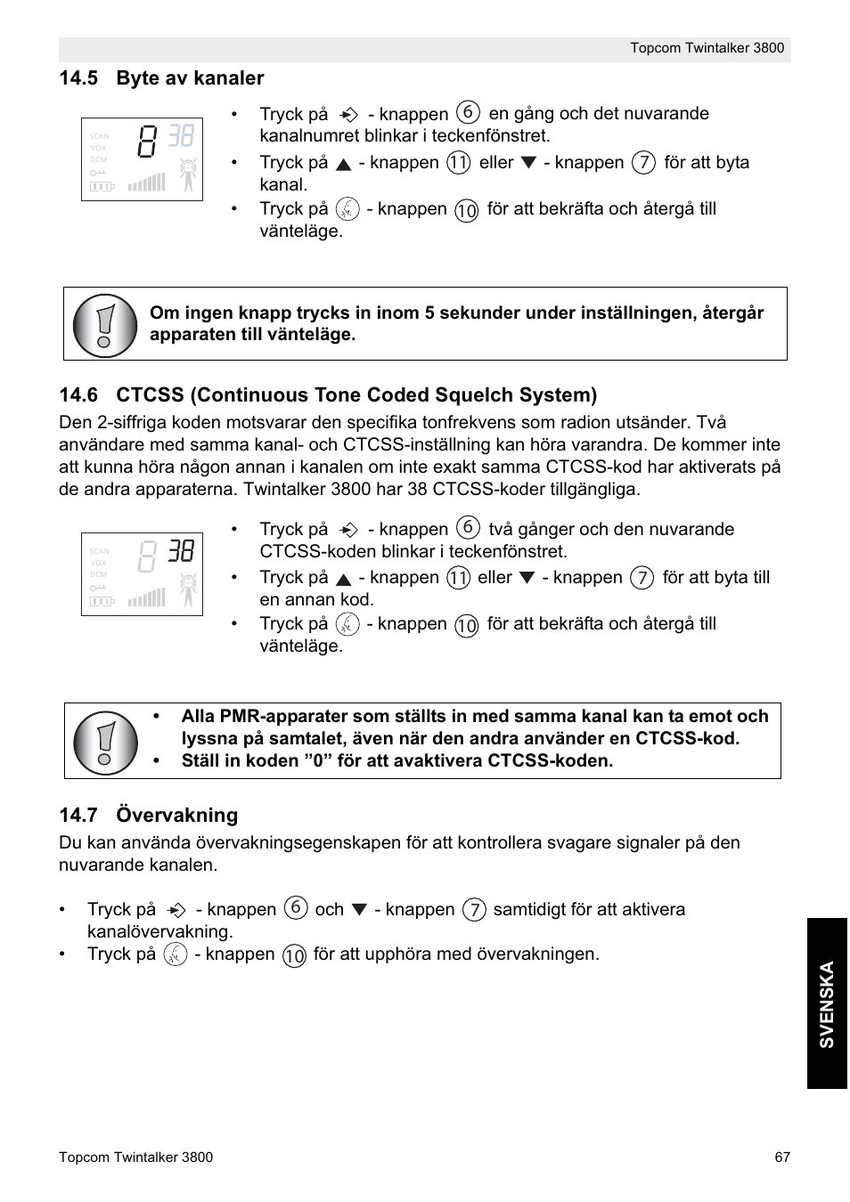 Topcom Twin Talker 3800 User Manual | Page 69 / 188