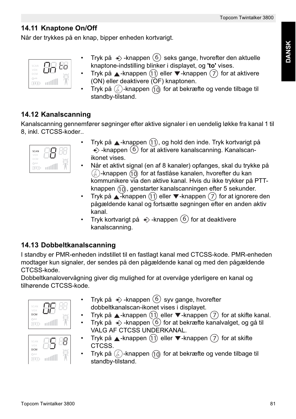 Topcom Twin Talker 3800 User Manual | Page 83 / 188