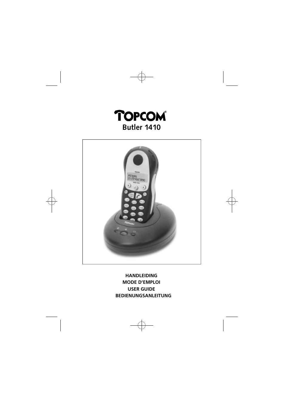 Topcom BUTLER 1410 User Manual | 120 pages