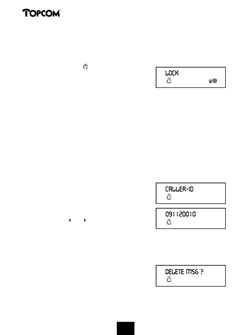 Butler 575 plus | Topcom Butler 575 Plus User Manual | Page 10 / 93