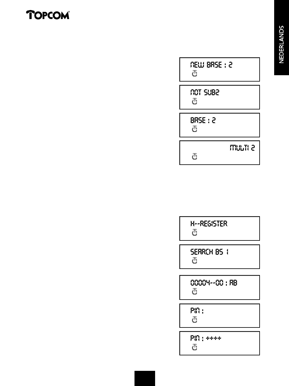 Butler 575 plus | Topcom Butler 575 Plus User Manual | Page 15 / 93