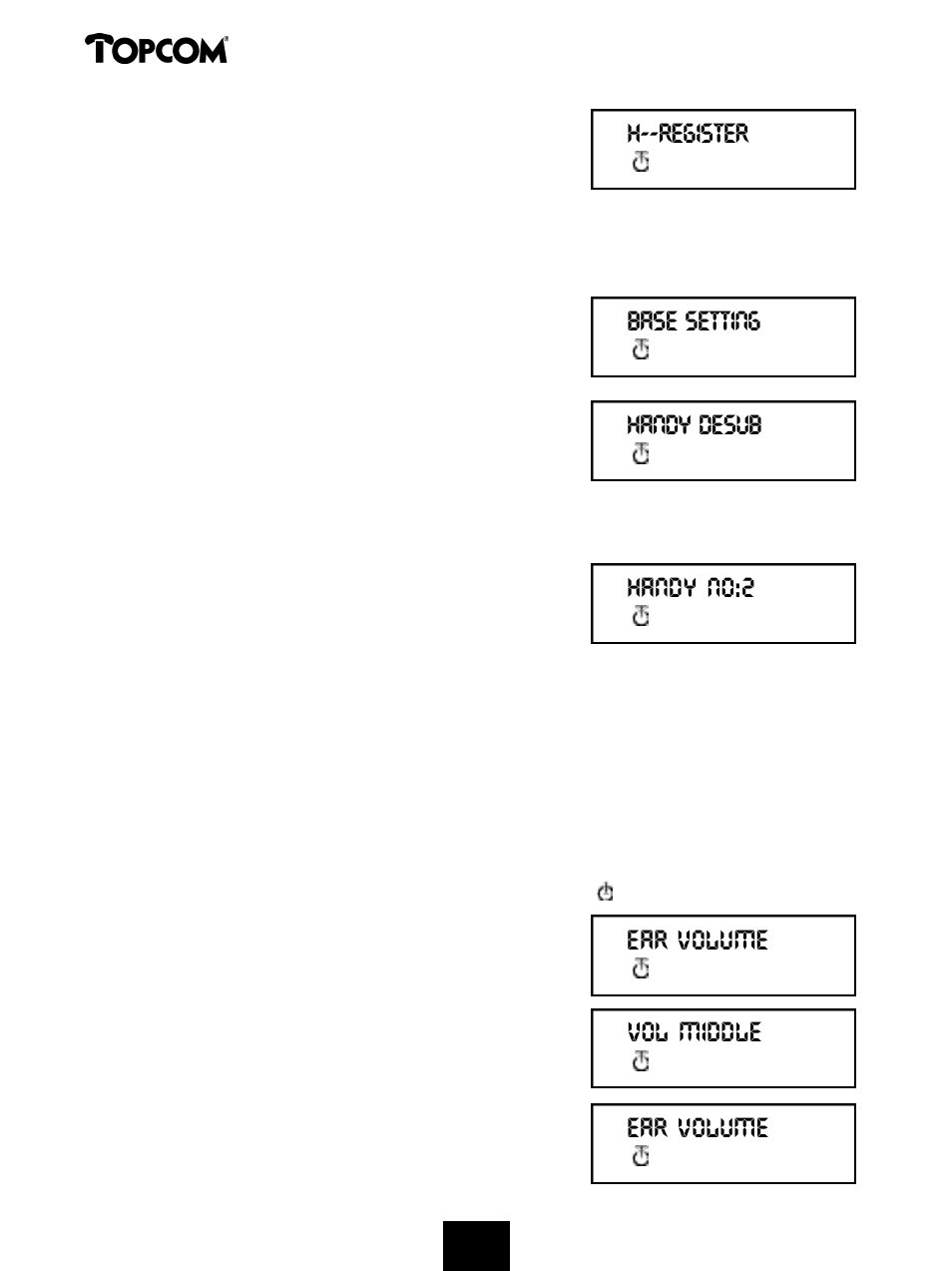 Butler 575 plus | Topcom Butler 575 Plus User Manual | Page 16 / 93