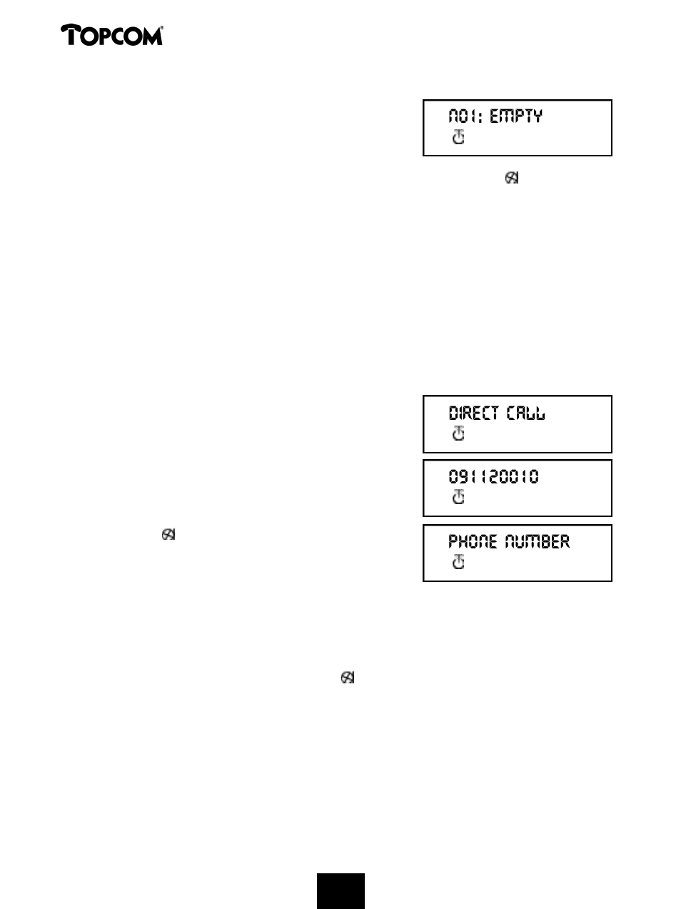 Butler 575 plus | Topcom Butler 575 Plus User Manual | Page 20 / 93