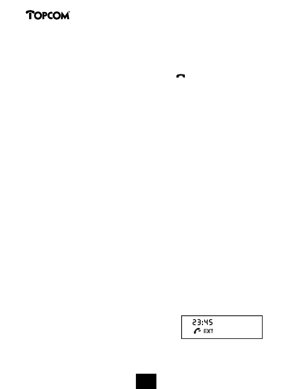 Butler 575 plus | Topcom Butler 575 Plus User Manual | Page 30 / 93