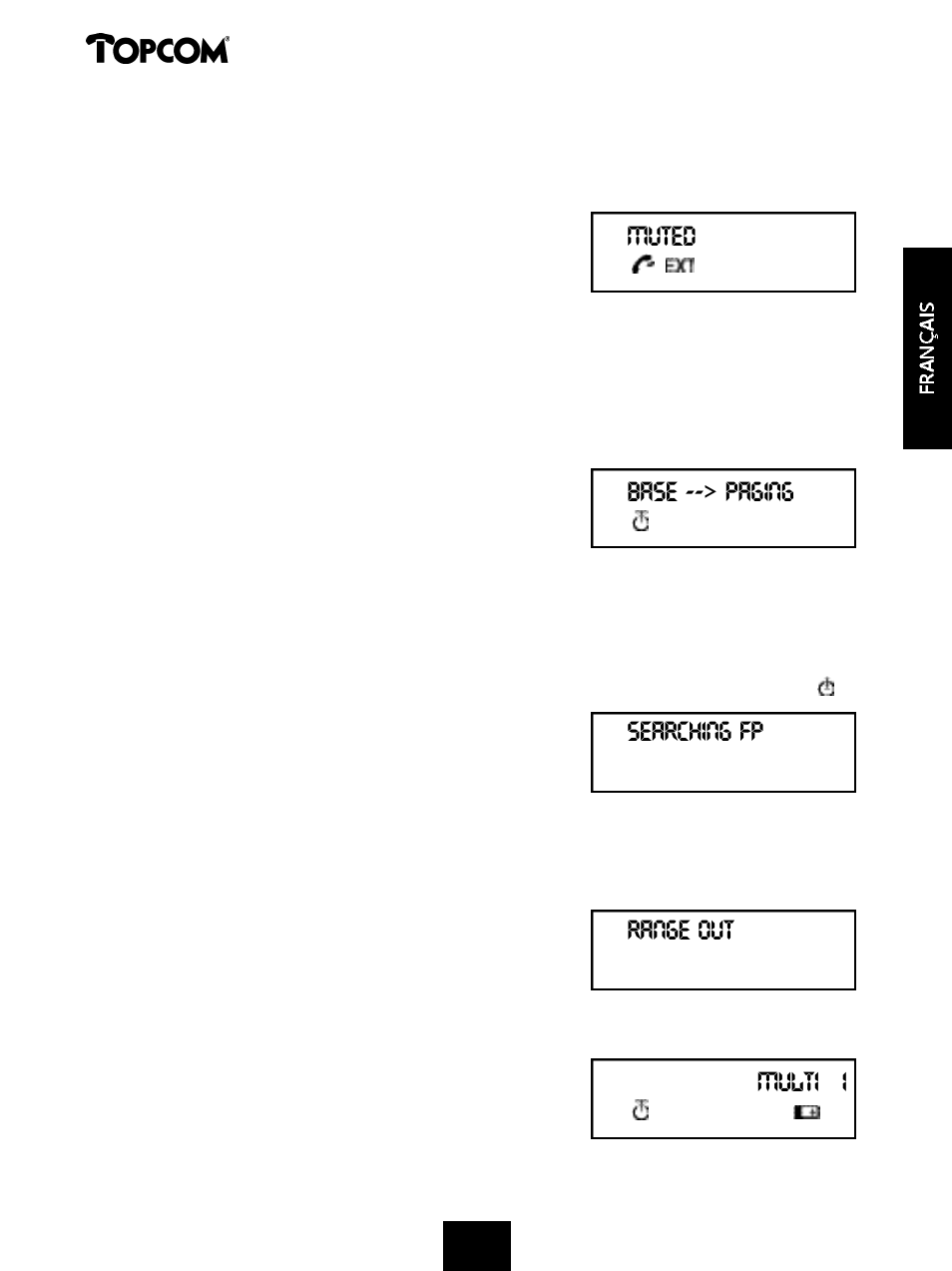 Butler 575 plus | Topcom Butler 575 Plus User Manual | Page 31 / 93