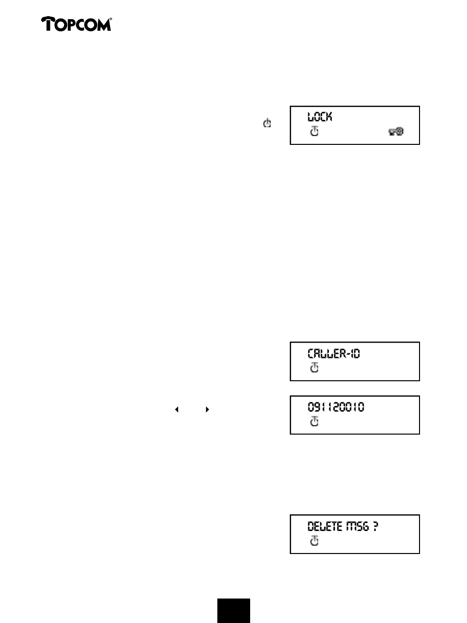 Butler 575 plus | Topcom Butler 575 Plus User Manual | Page 32 / 93