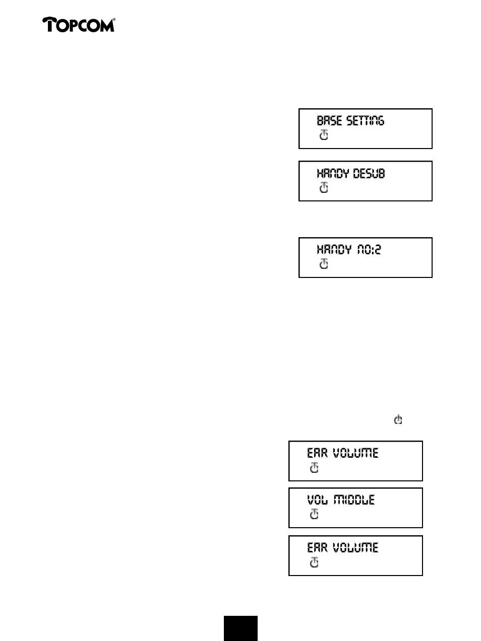 Butler 575 plus | Topcom Butler 575 Plus User Manual | Page 38 / 93