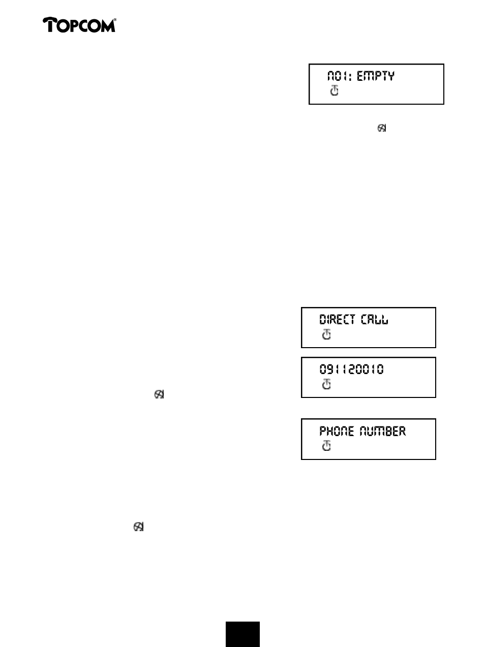 Butler 575 plus | Topcom Butler 575 Plus User Manual | Page 42 / 93
