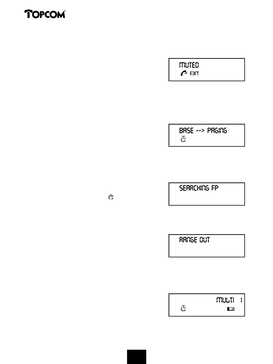 Butler 575 plus | Topcom Butler 575 Plus User Manual | Page 54 / 93