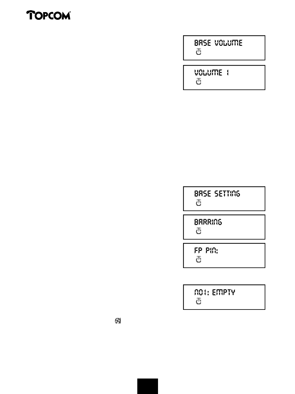 Butler 575 plus | Topcom Butler 575 Plus User Manual | Page 64 / 93
