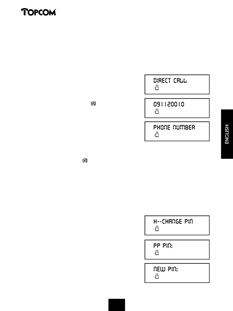 Butler 575 plus | Topcom Butler 575 Plus User Manual | Page 65 / 93