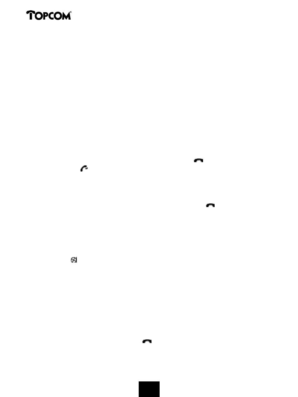 Butler 575 plus | Topcom Butler 575 Plus User Manual | Page 74 / 93