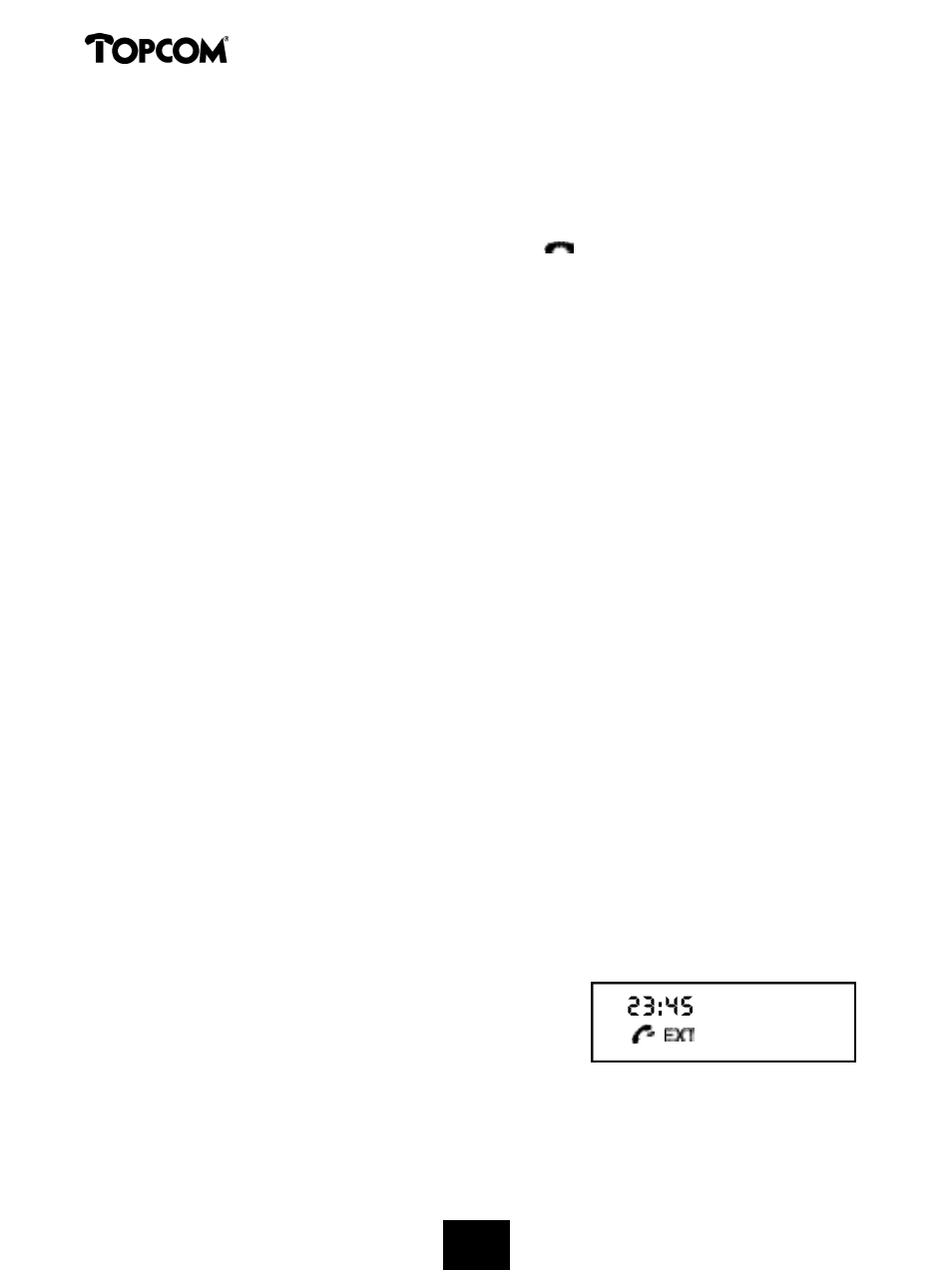 Butler 575 plus | Topcom Butler 575 Plus User Manual | Page 8 / 93