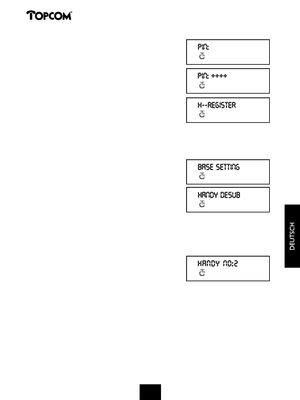 Butler 575 plus | Topcom Butler 575 Plus User Manual | Page 83 / 93