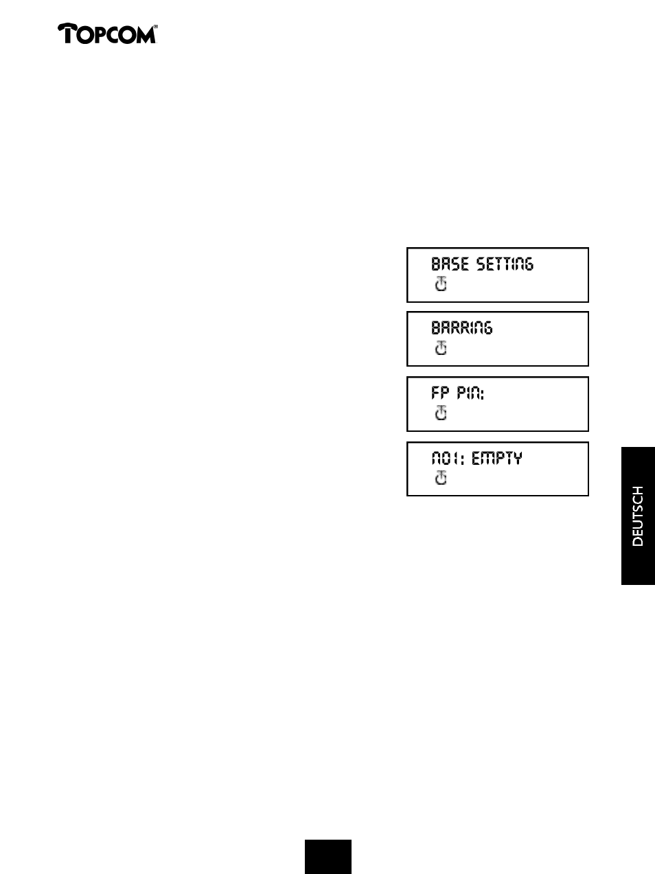 Butler 575 plus | Topcom Butler 575 Plus User Manual | Page 87 / 93