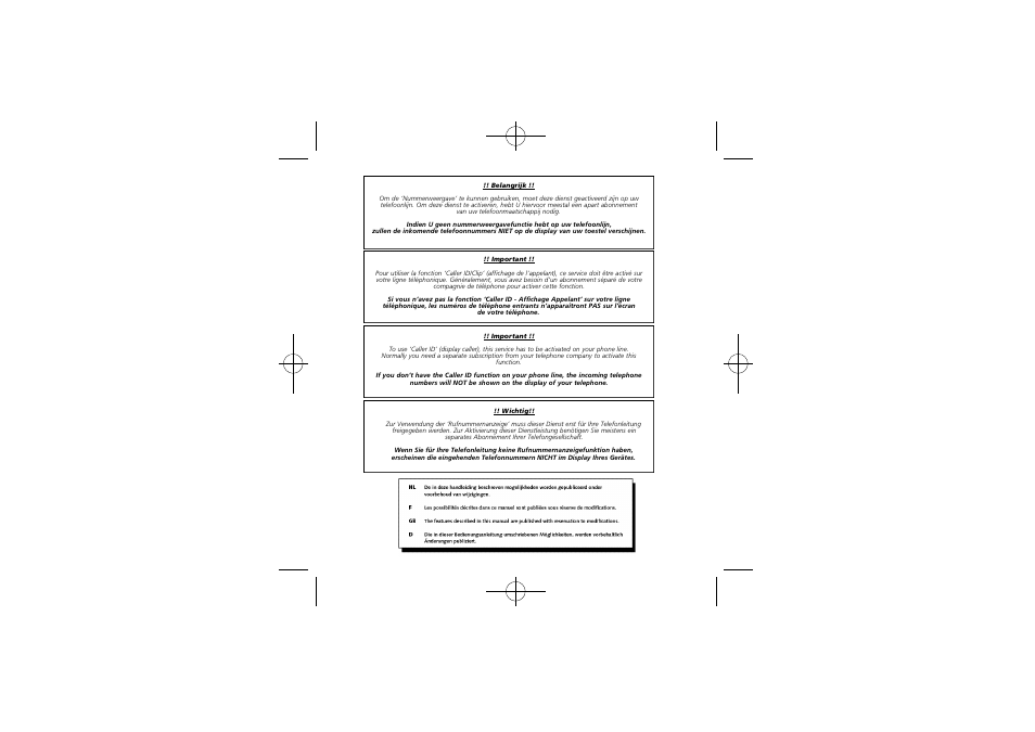 Topcom Butler 2501 DUO User Manual | Page 3 / 75