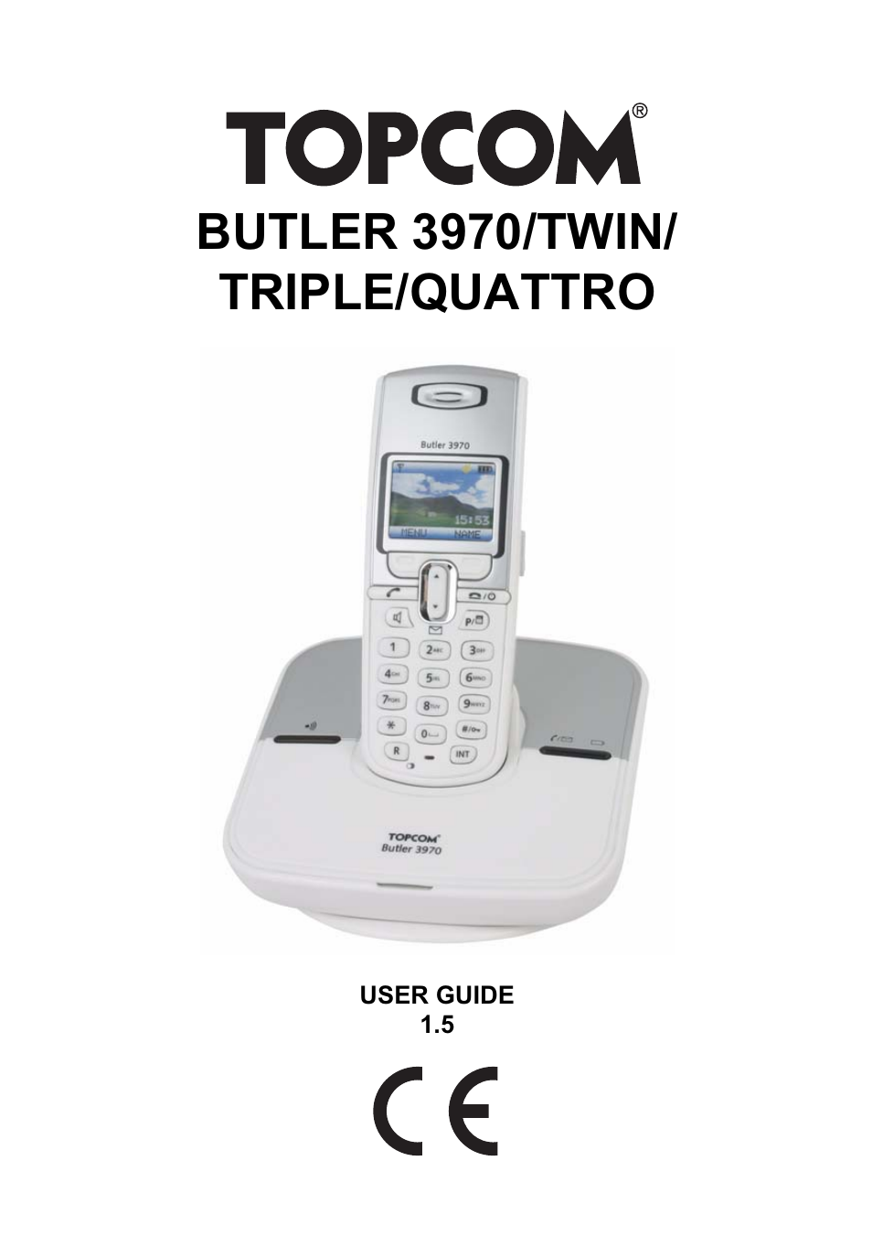 Topcom BUTLER 3970 User Manual | 28 pages