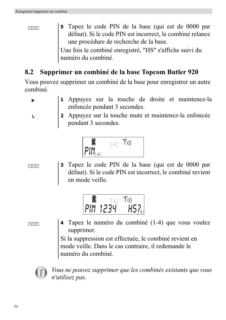 Topcom BUTLER 920 User Manual | Page 56 / 100