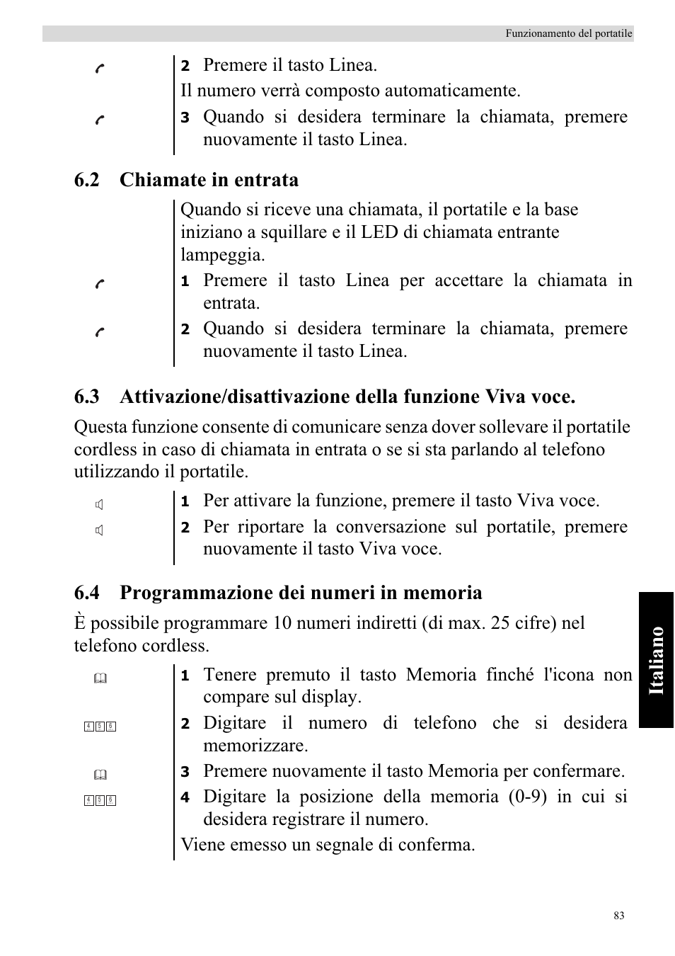 Topcom BUTLER 920 User Manual | Page 85 / 100