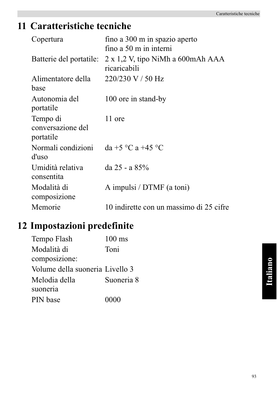 Topcom BUTLER 920 User Manual | Page 95 / 100