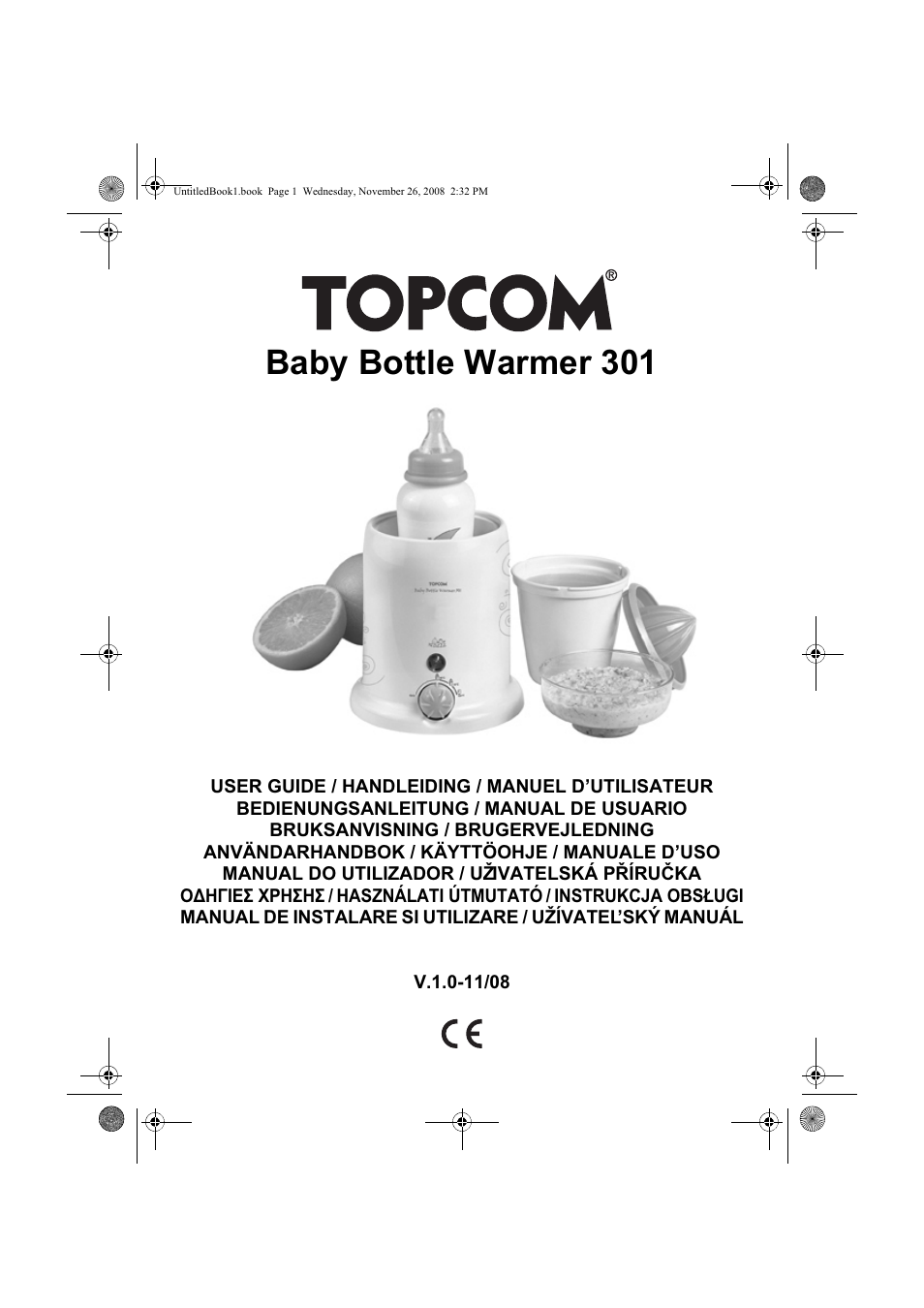 Topcom 301 User Manual | 84 pages