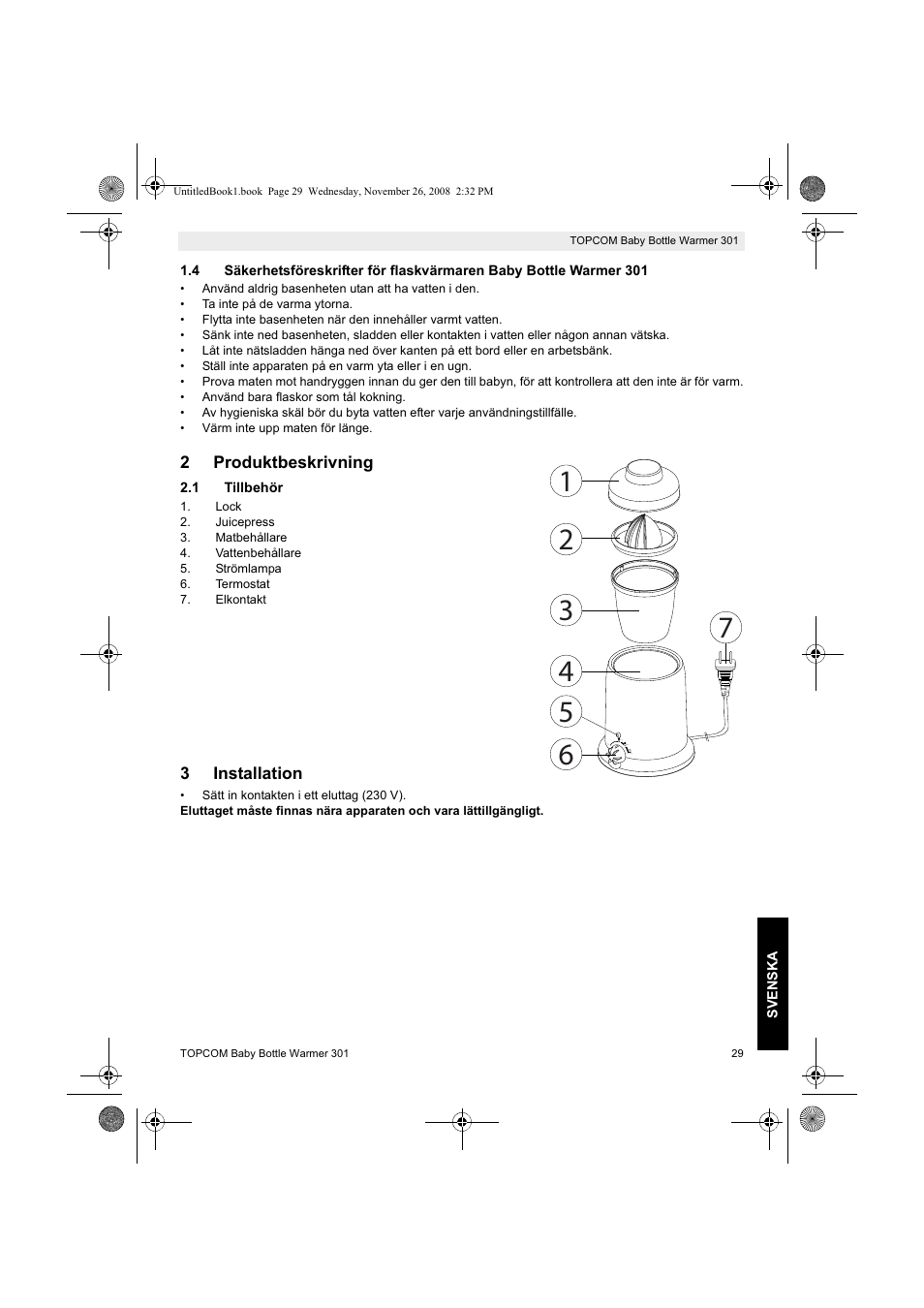 Topcom 301 User Manual | Page 29 / 84