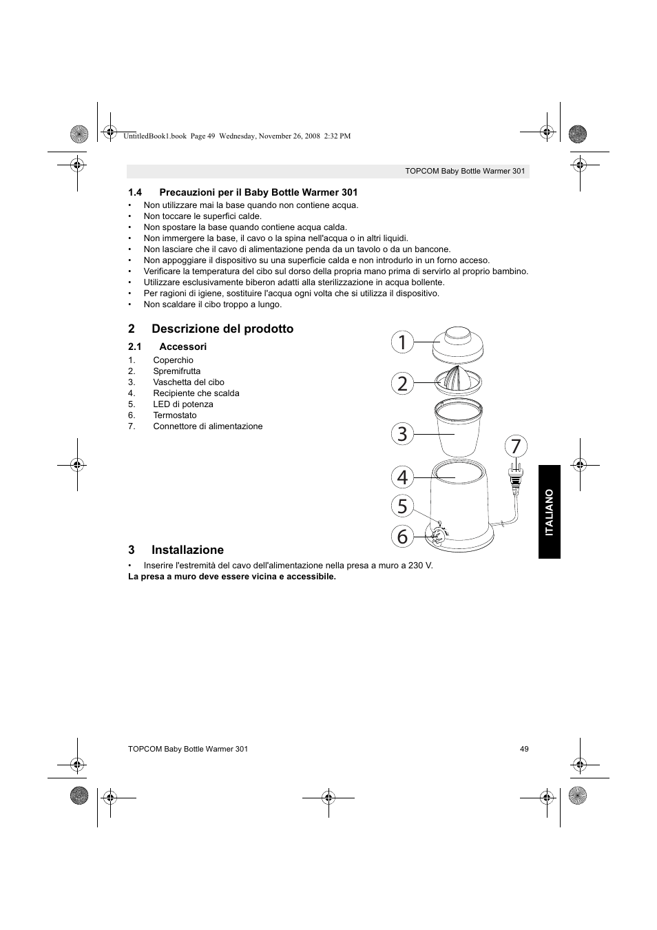 Topcom 301 User Manual | Page 49 / 84