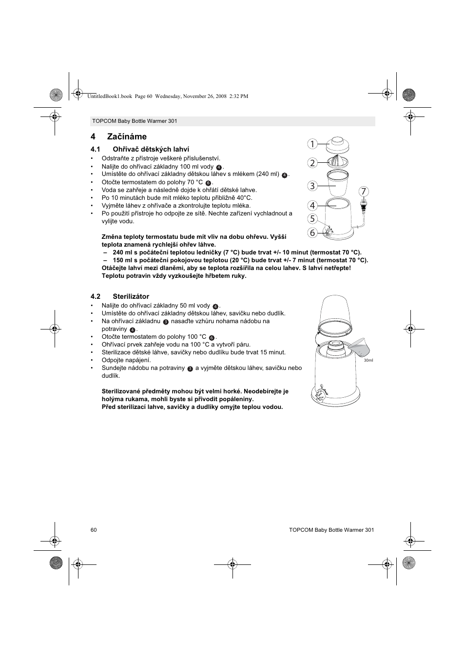 4zaþínáme | Topcom 301 User Manual | Page 60 / 84