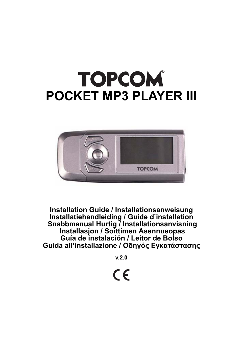 Topcom III User Manual | 52 pages