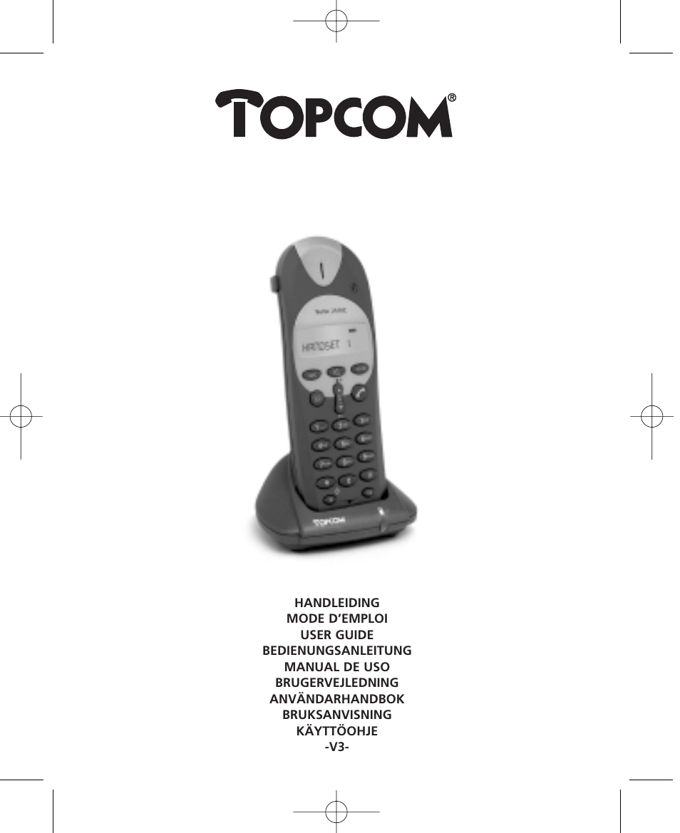Topcom Butler 2510C User Manual | 90 pages